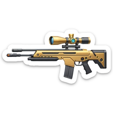 tech sniper rifle sticker