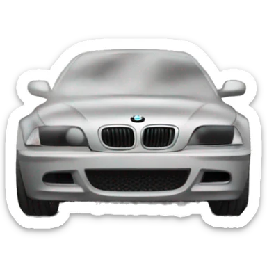 BMW sealed with plaster sticker