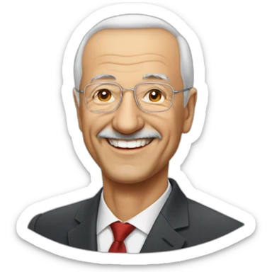 smiling kemal kılıçdaroglu sticker