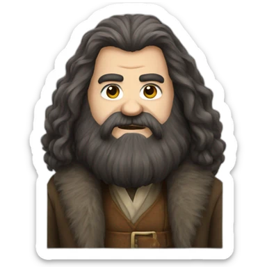 Hagrid sticker