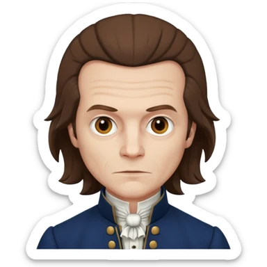 Maximilien Robespierre sticker