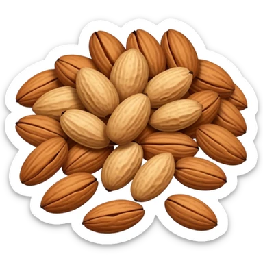 almonds sticker