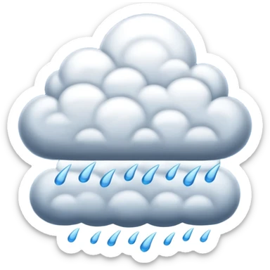 stormy clouds sticker