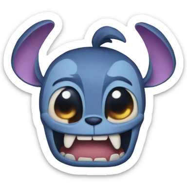 Stitch sticker