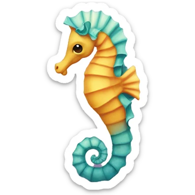 seahorse  sticker