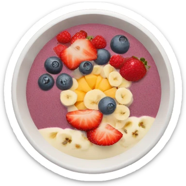 Smoothie bowl sticker