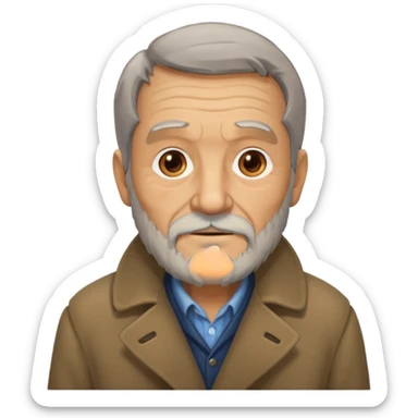 WELL BUILD OLD MAN sticker