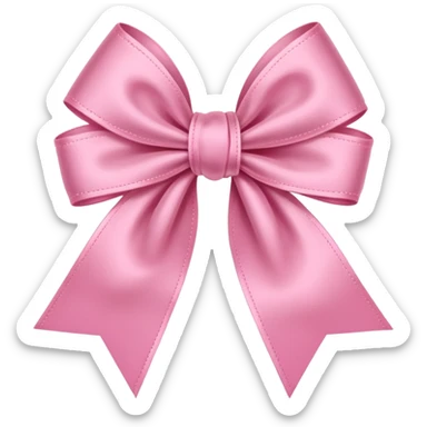Coquette ribbon sticker