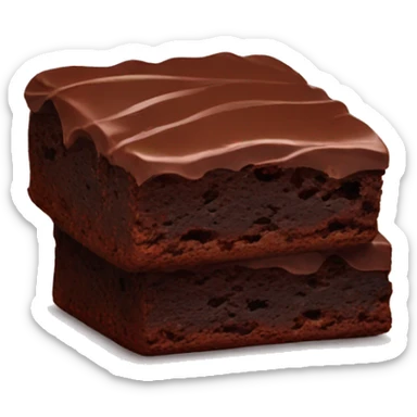 Chocolate brownies  sticker