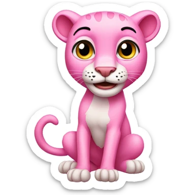 Pink panther  sticker
