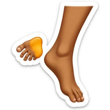 noha která dupe sticker