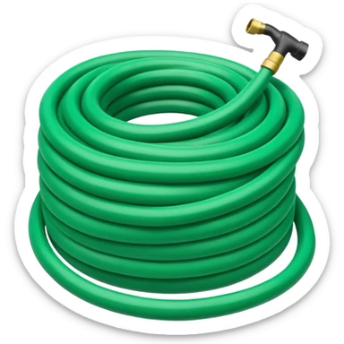 Garden hose sticker