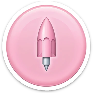 pastel pink bullet point sticker