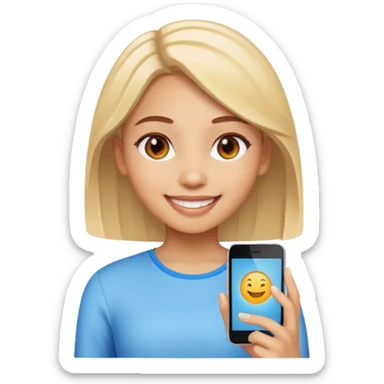 Girl witj diga sticker