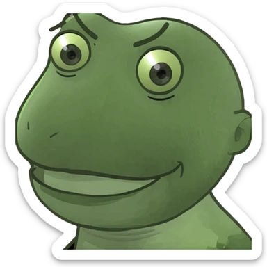 Jack Russel taking a shiwer sticker