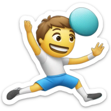 Ultimate Frisbee sticker