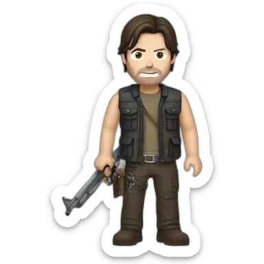 daryl dixon  sticker