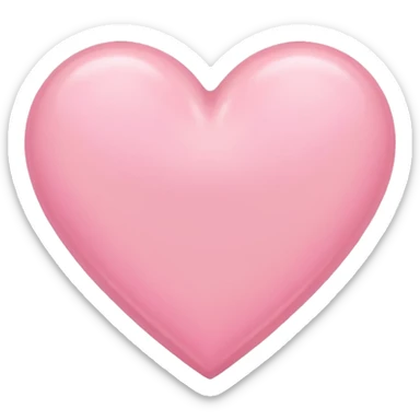 HEART PINK PASTEL sticker