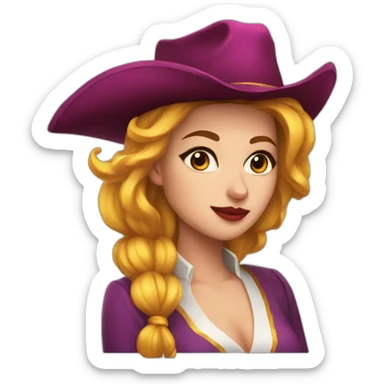 miss-fortune sticker