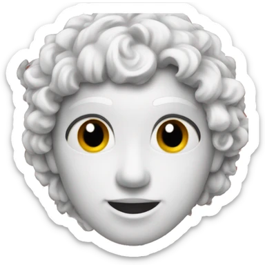 Alabama red A inside a white heart sticker