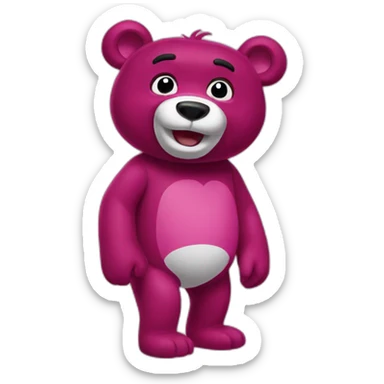 lotso toy story sticker
