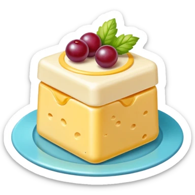 Baltic Curd dessert Karums wrapping sticker