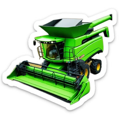 Combine Harvester sticker