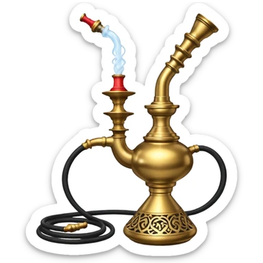Village hookah sticker