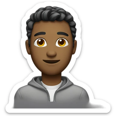 a guy that gender less sticker