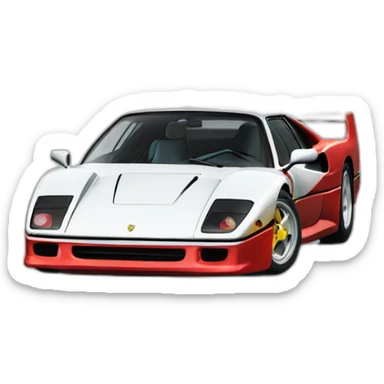 ferrari f 40 sticker