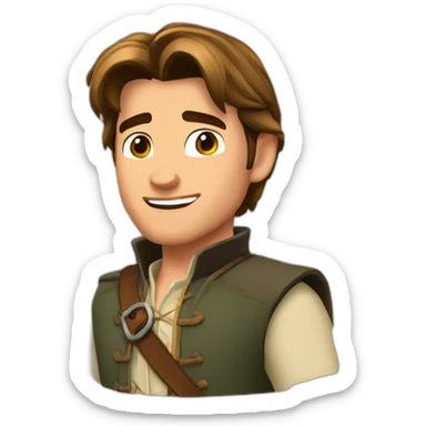 flynn rider sticker