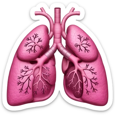 lungs sticker