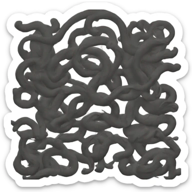 Un goéland derrière un fond noir  sticker