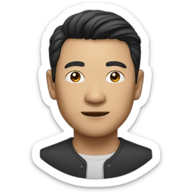 Actor Lau kar leung sticker