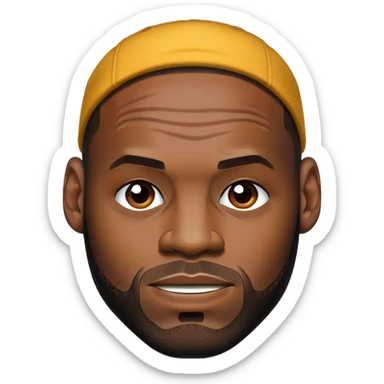 LeBron James sticker