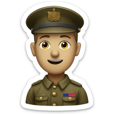 wounded ww1 soldier sticker