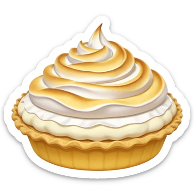 lemon meringue pie sticker