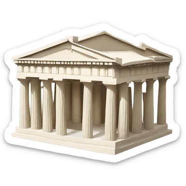 Athens Acropolis sticker