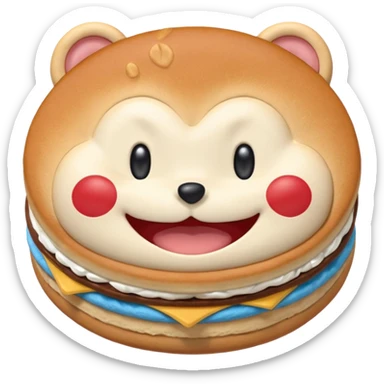 Doraemon Eating Dorayaki  sticker