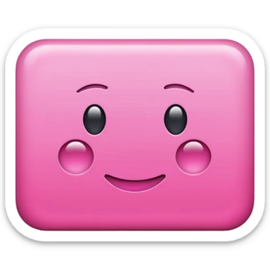 rectangulo rosado sticker