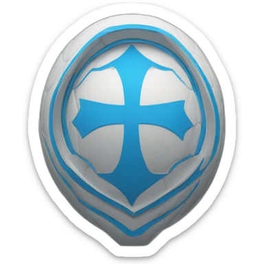 l'Olympique de Marseille logo sticker