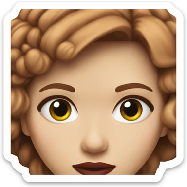 scarlett johansson black widow sticker