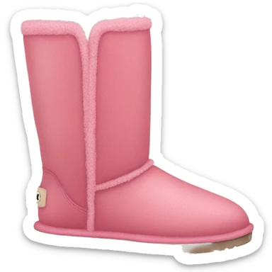 Pink ugg boots sticker
