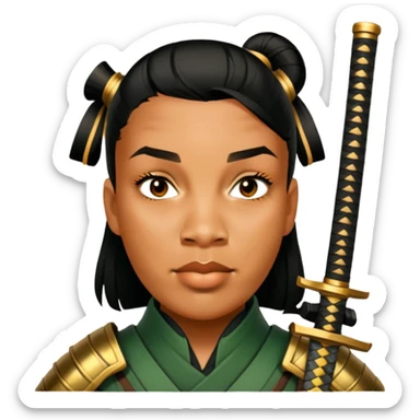 Samurai Sentry sticker