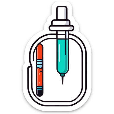 epipen allergy injection sticker