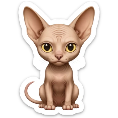 sphinx cat sticker