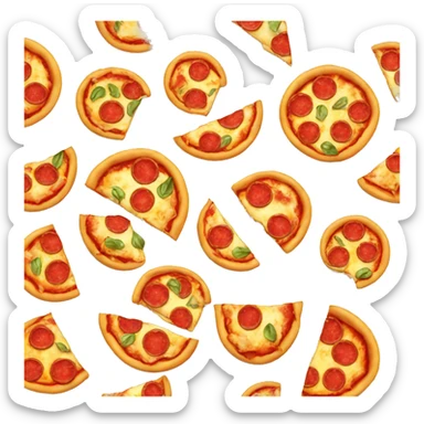 pizza alegre sticker