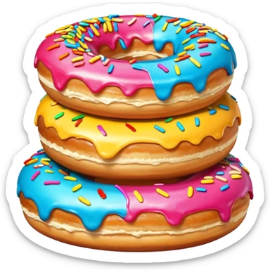 Donuts  sticker