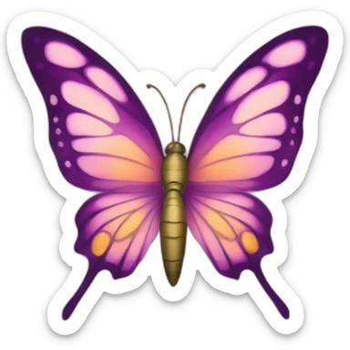 Mariposa sticker