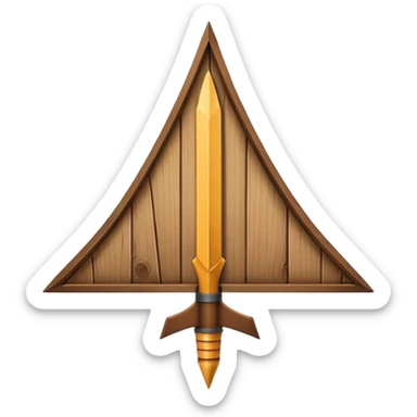 return arrow sticker